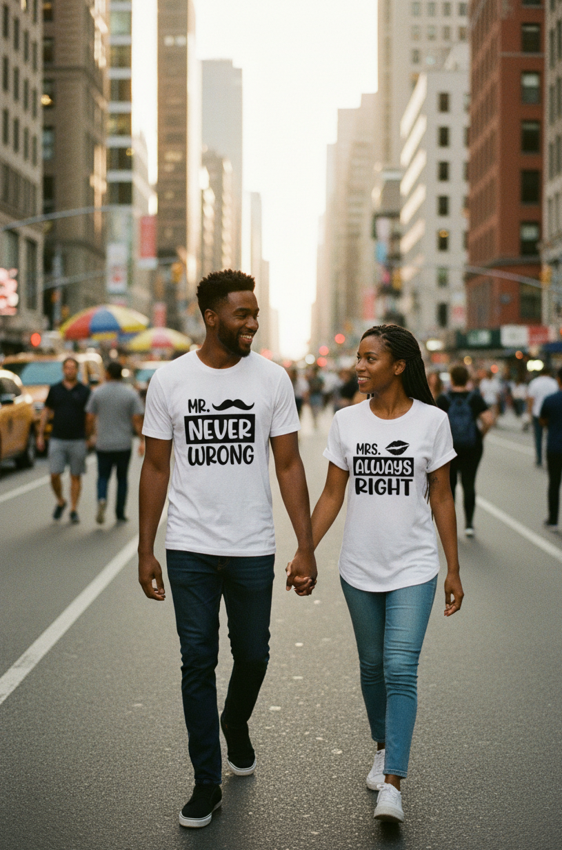 Couple - NYC Walk