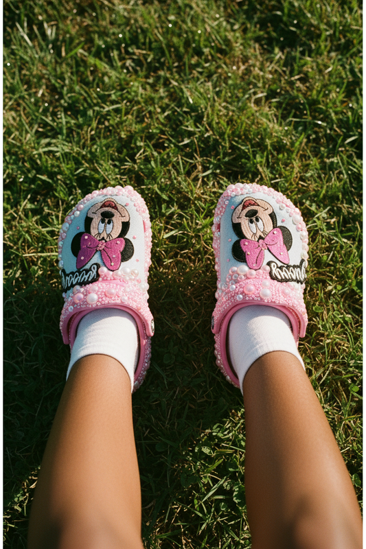 Minnie Crocs - Top Down