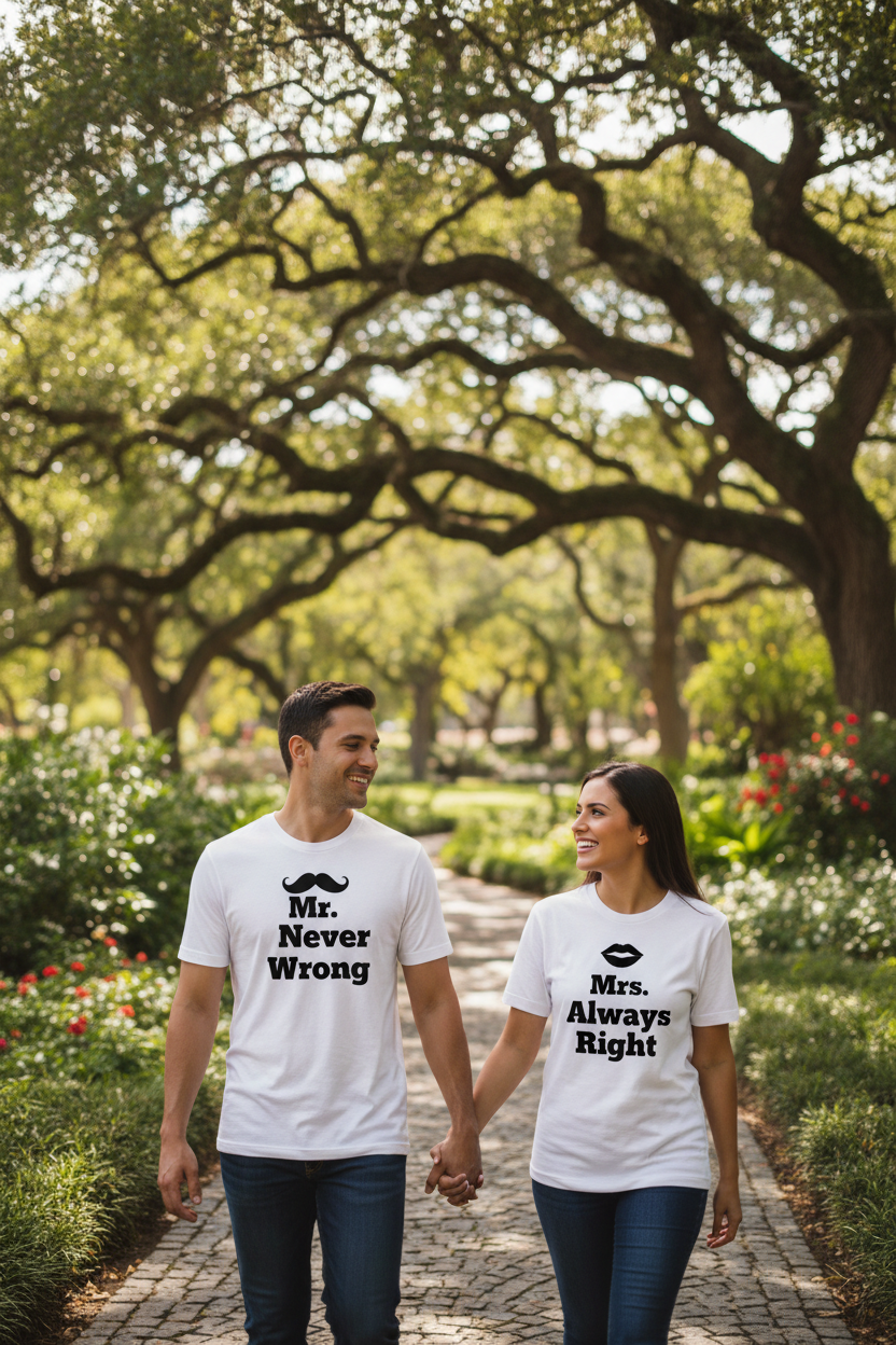 Park - White Shirts Black Text